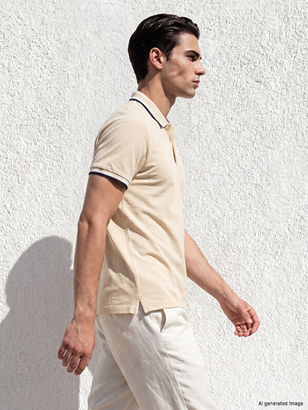 LCWAIKIKI Classic Polo Yaka Pike Erkek Tişört