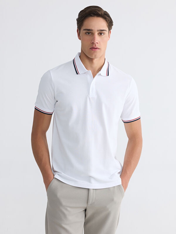 LCWAIKIKI Classic Polo Yaka Pike Erkek Tişört