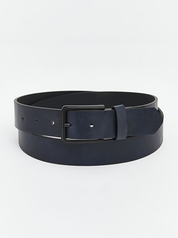 LCW ACCESSORIES Faux Leather Men's Belt