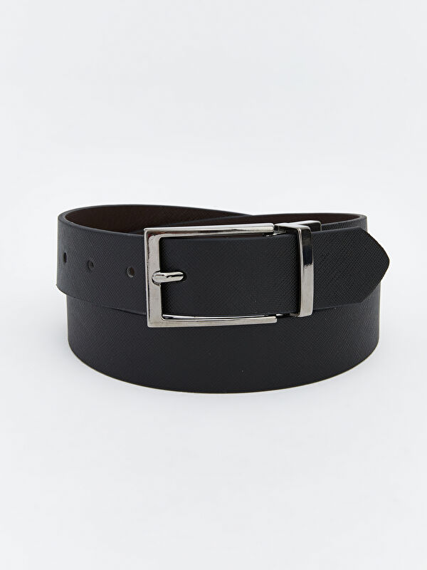 LCW ACCESSORIES Deri Görünümlü Erkek Kemer 