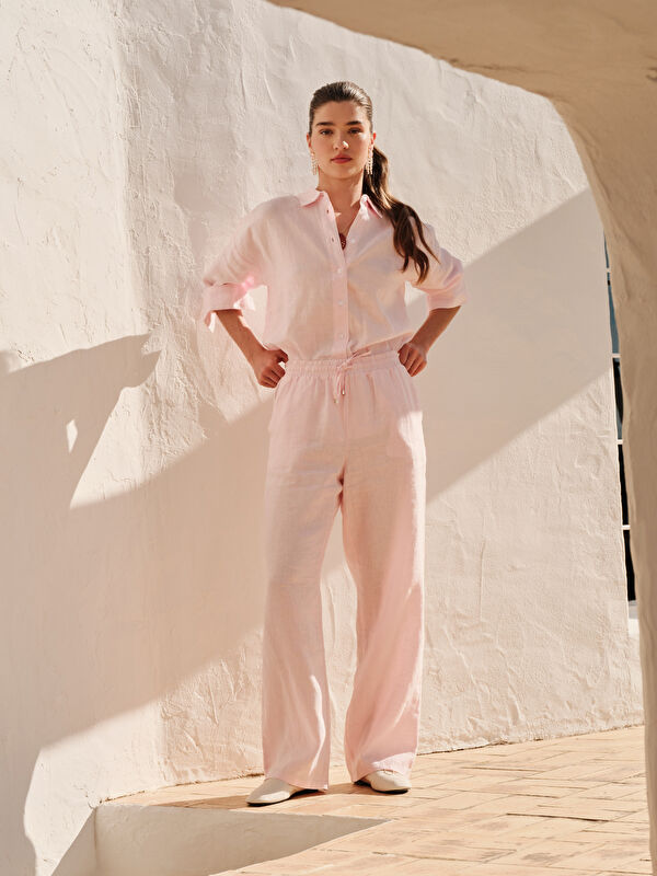 XSIDE Oversize Women's Linen Shirt