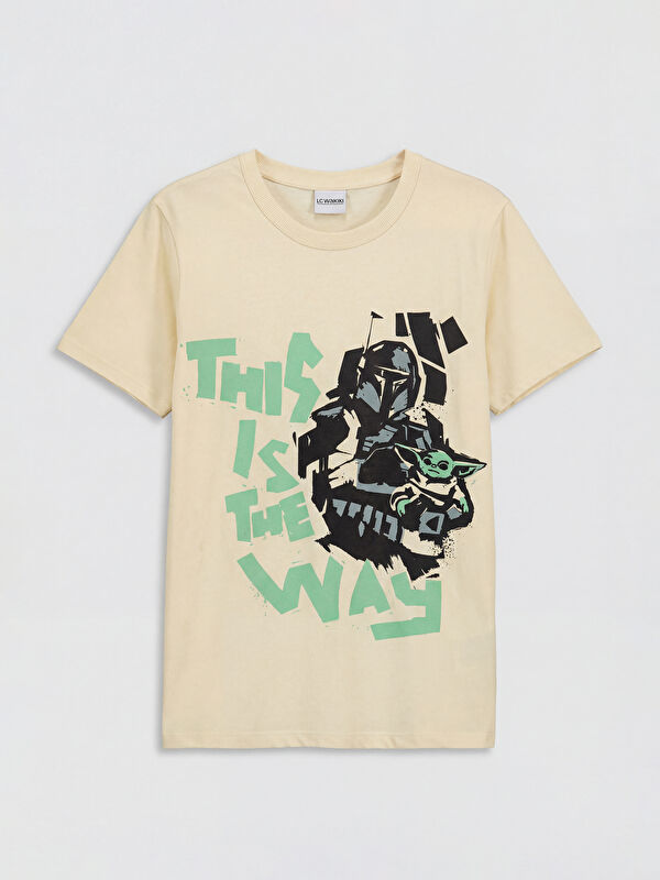 LCW Kids The Mandalorian Printed Boys' T-Shirt