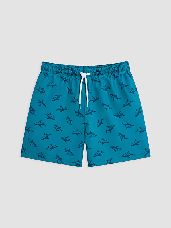 LCW Kids Boy Turquoise Swimming Shorts