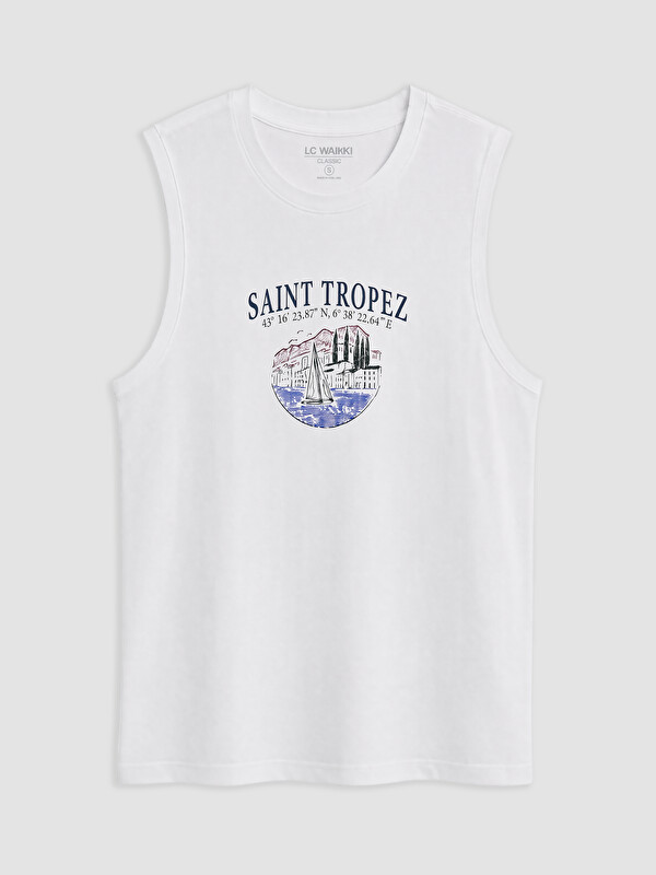 LCWAIKIKI Classic Man White T-Shirt