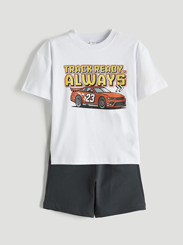 LCW Kids T-shirt imprimé et shorts pour garçons