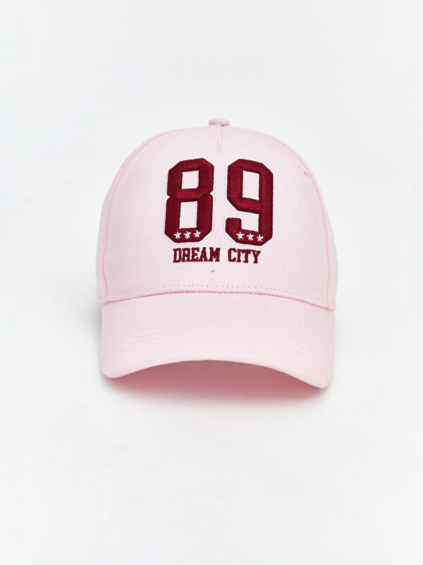 LCW ACCESSORIES Text Embroidered Girls' Baseball Cap