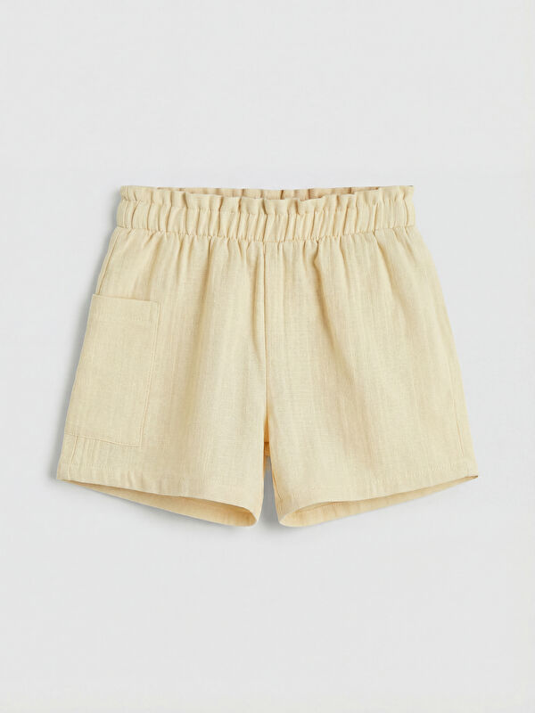 LCW Kids Elastic Waist Girls' Shorts