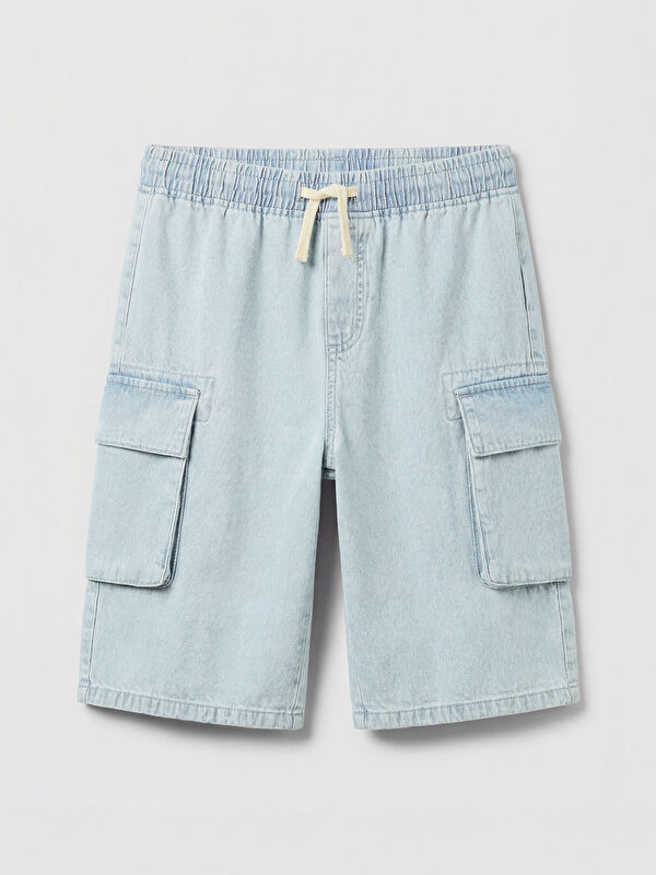 LCW Kids Boys' Cargo Jean Shorts