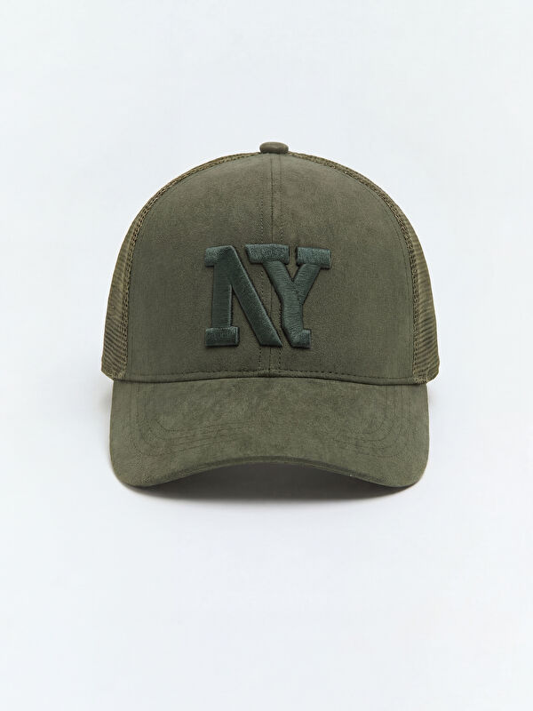 LCW ACCESSORIES New York Nakışlı Erkek Kep Şapka