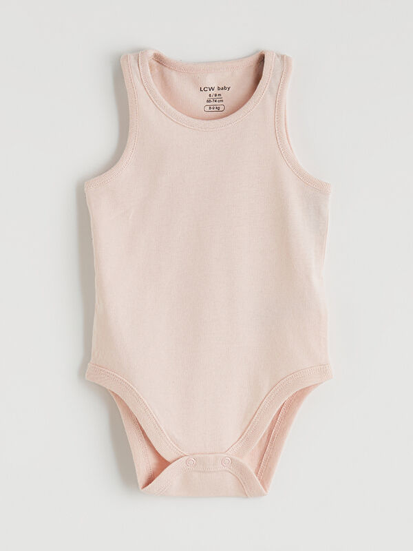 LCW baby Kız Bebek Çıtçıtlı Body