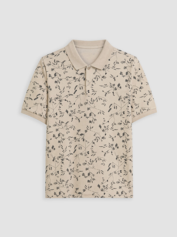 LCW Vision Polo Yaka Desenli Erkek Tişört