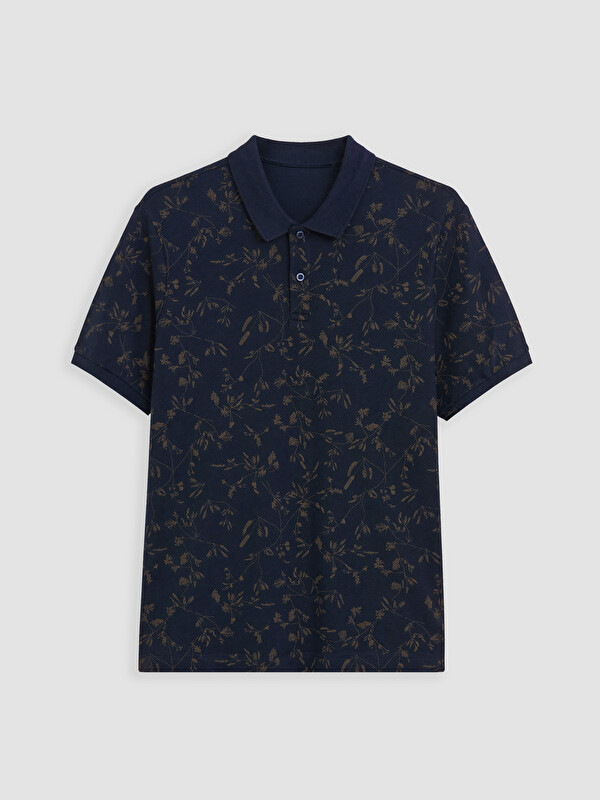 LCW Vision Polo Yaka Desenli Erkek Tişört