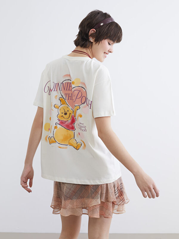 XSIDE Winnie the Pooh Baskılı Kadın Tişört
