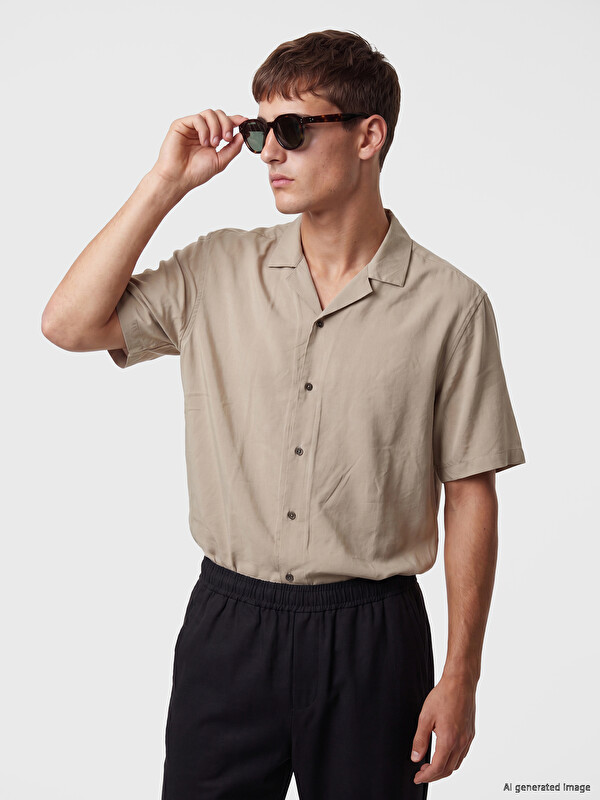 LCW Vision Regular Fit Modal Men's Shirt