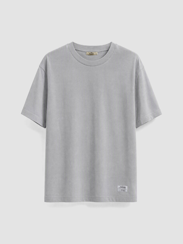 XSIDE T-shirt Homme en Jersey à Col Rond