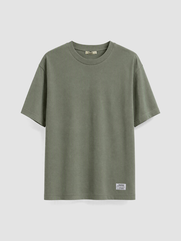 XSIDE T-shirt Homme en Jersey à Col Rond