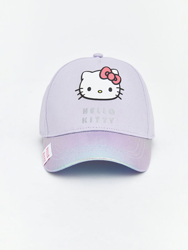 LCW ACCESSORIES Hello Kitty Baskılı Kız Çocuk Kep Şapka 
