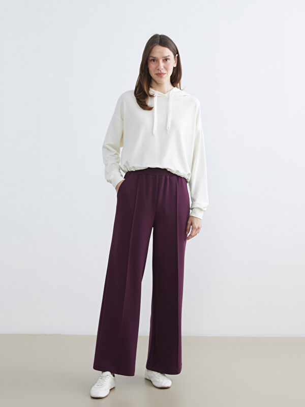 LCWAIKIKI Classic Woman PURPLE Sweatpants