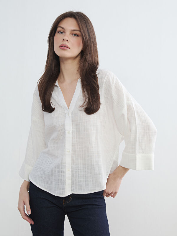 LCW Vision Oversize Women's Shirt