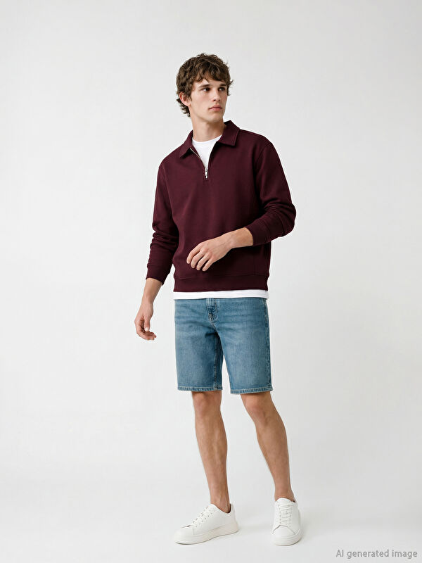LCW Jeans Slim Fit Men's Jean Shorts