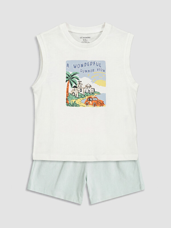 LCW baby Printed Baby Boys' Set