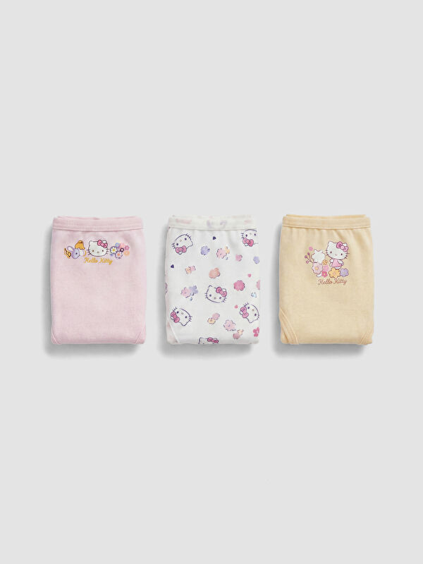 LCW Kids Hello Kitty Baskılı Kız Çocuk Külot 3'lü