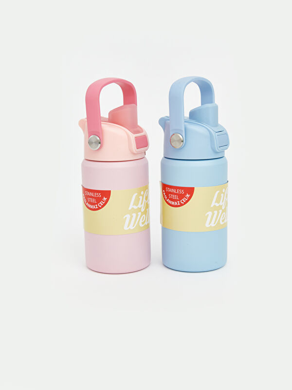 LCW JOY Baskılı Kız Çocuk Metal Suluk 400 ml