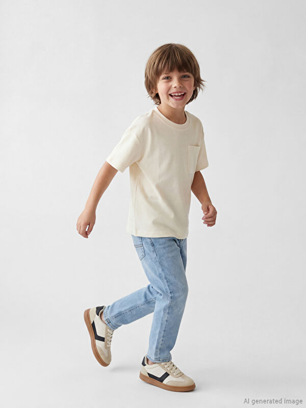 LCW Kids Regular Fit Erkek Çocuk Jean Pantolon