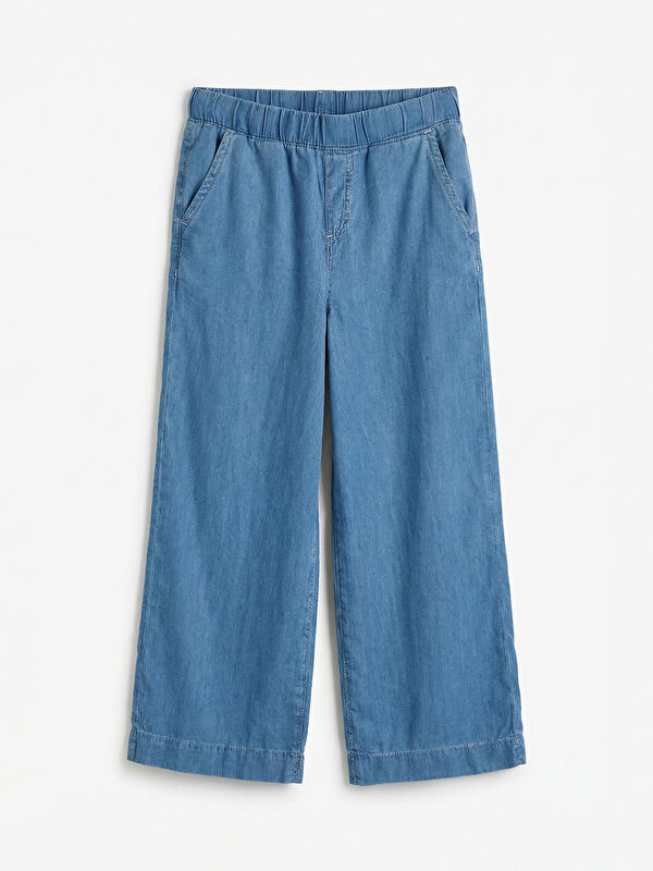 LC WAIKIKI Wideleg Kız Çocuk Jean Pantolon