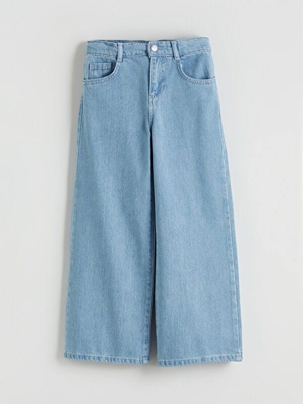 LC WAIKIKI Wideleg Kız Çocuk Jean Pantolon