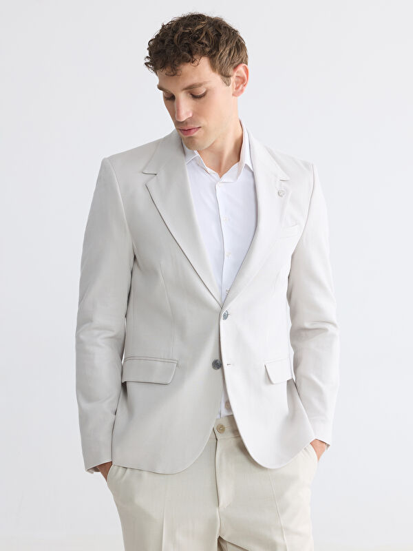 LCW BUSINESS Slim Fit Erkek Blazer Ceket