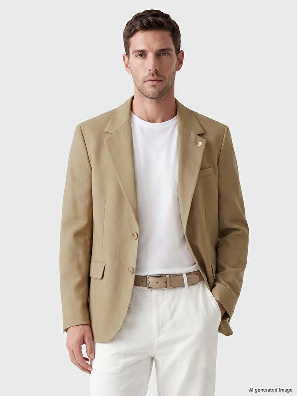 LCW BUSINESS Slim Fit Erkek Blazer Ceket