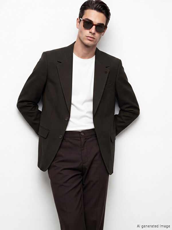 LCW BUSINESS Slim Fit Erkek Blazer Ceket