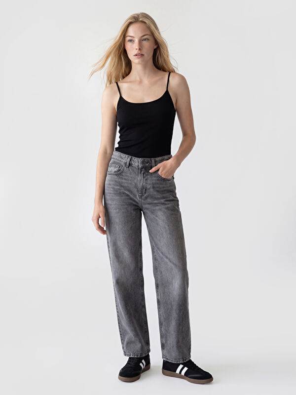 LCW Jeans Женские джинсы с широкими штанинами