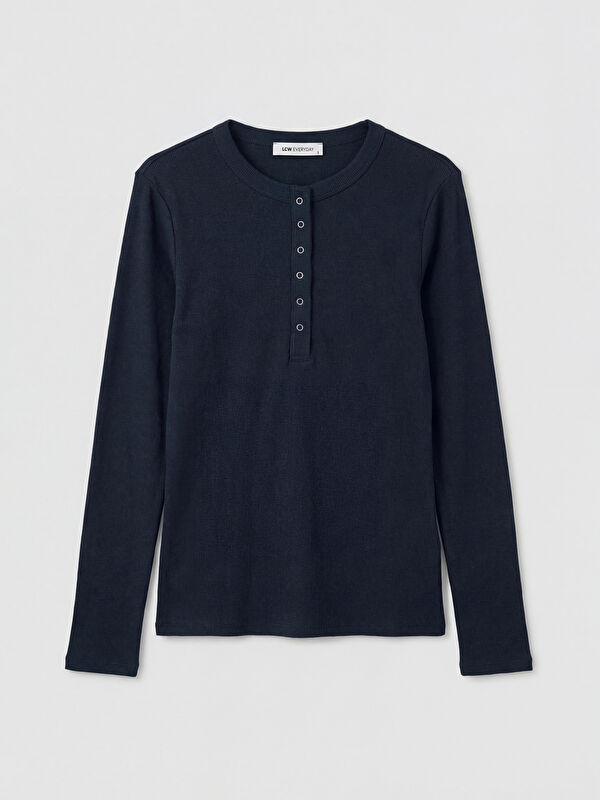 LCW EVERYDAY Crew Neck Ribbed Women's Body