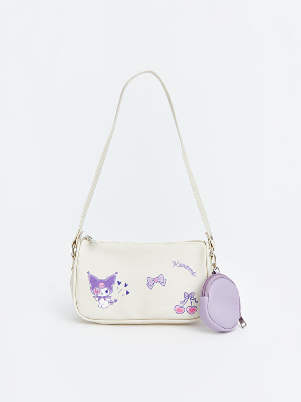 LCW ACCESSORIES Kuromi Baskılı Kız Çocuk Omuz Çantası
