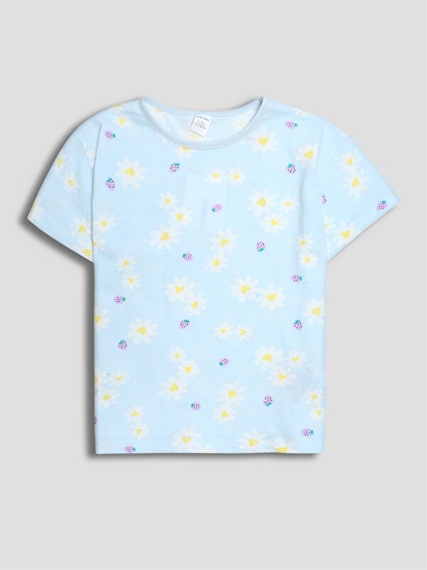 LCW Kids Girls' Floral Tee