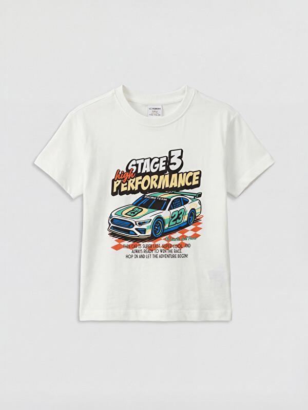 LCW Kids T-shirt à col rond imprimé garçon