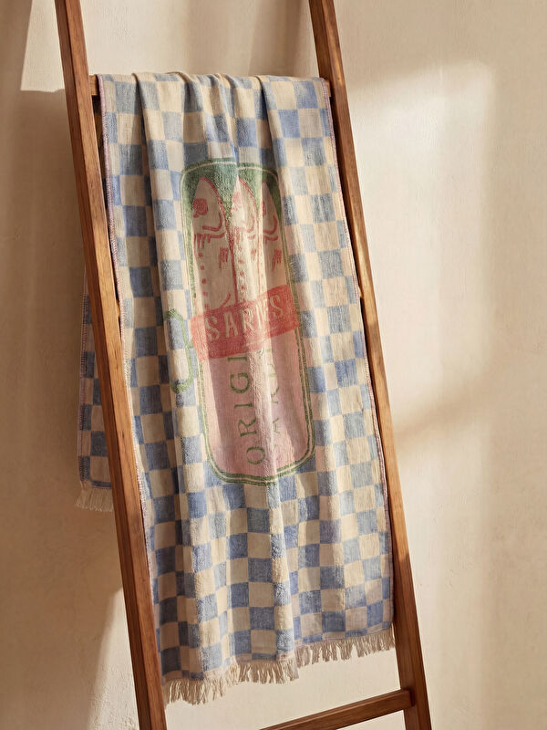 LCW HOME Balık Baskılı Peştemal Havlu 90x165 cm