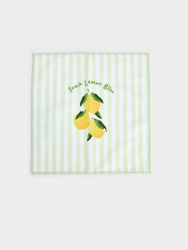 LCW HOME Limon Baskılı Kurulama Bezi 3'lü 30x30 cm