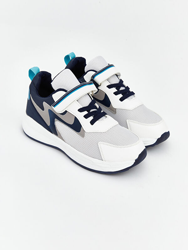 LCW STEPS Lace-Up and Hook-and-Loop Boys' Sneaker