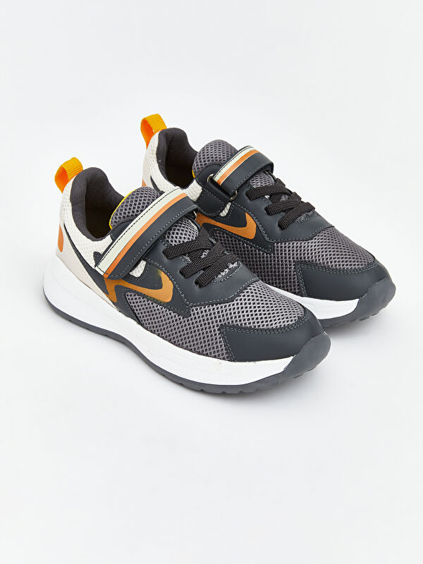 LCW STEPS Lace-Up and Hook-and-Loop Boys' Sneaker