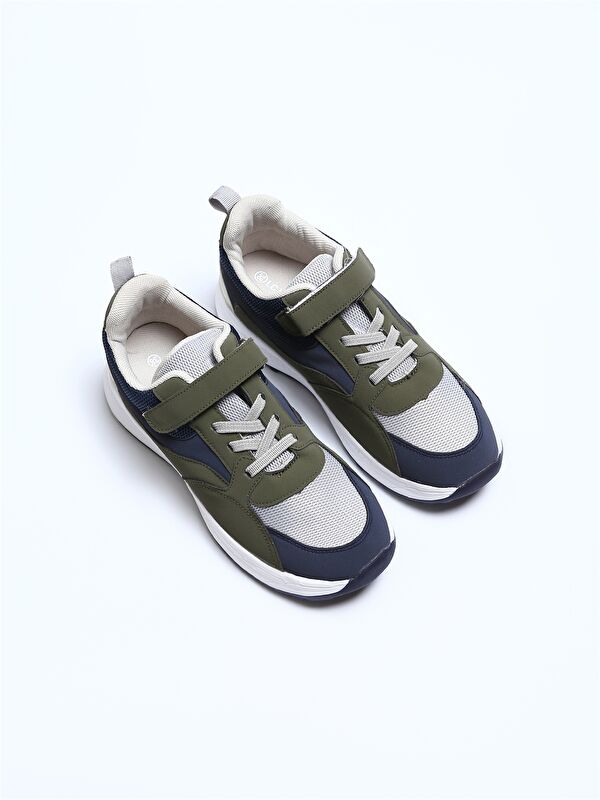 LCW STEPS Boys' Lace-Up and Velcro Sneakers