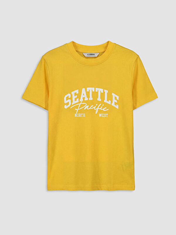 LCW Kids Seattle Printed Boys' T-Shirt