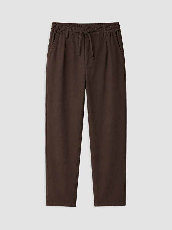 XSIDE Loose Fit Keten Görünümlü Erkek Pantolon