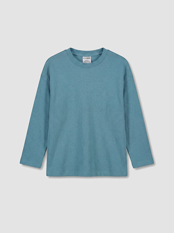 LCW baby Jungen T-Shirt mit Rundhalsausschnitt in lockerer Passform