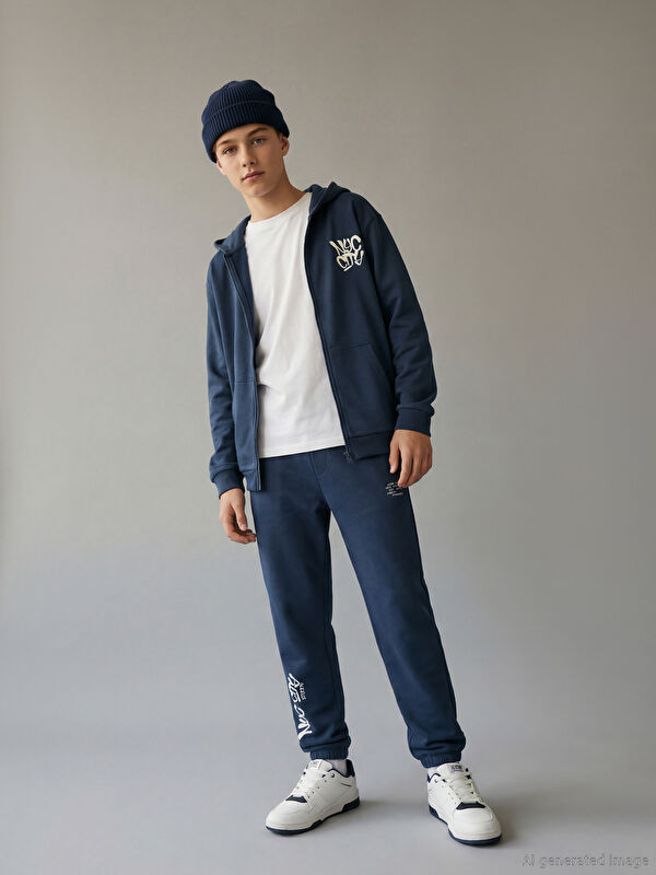 LCW Kids Boys' Joggers with Elastic Waistband