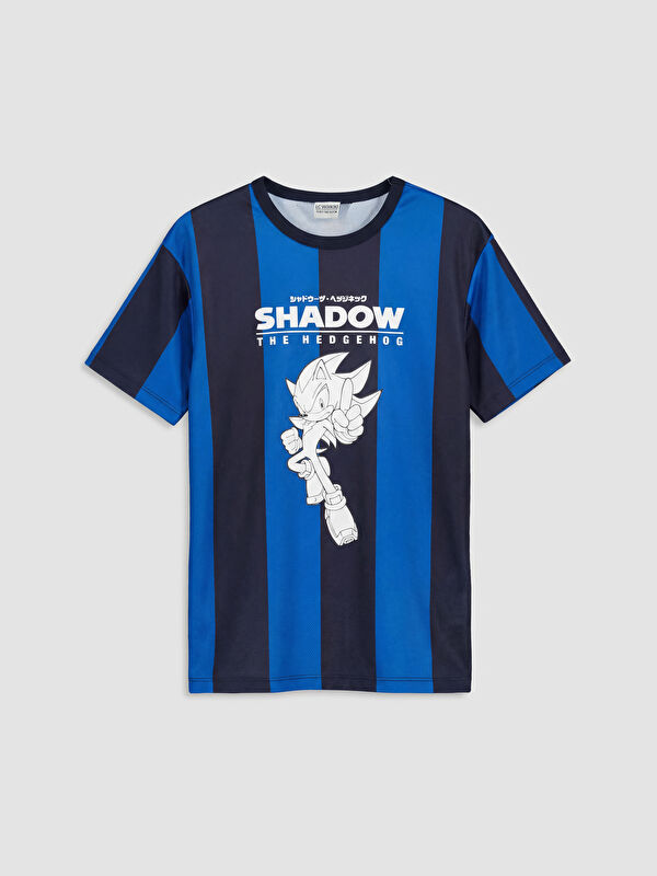 LCW Kids Crew Neck Sonic Printed Boys' T-Shirt