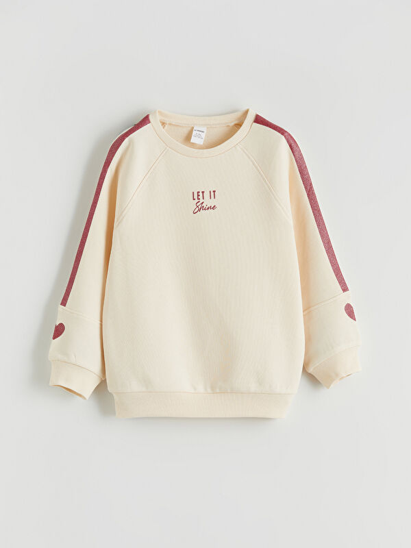 LCW Kids Girls' Long Sleeve Sweatshirt