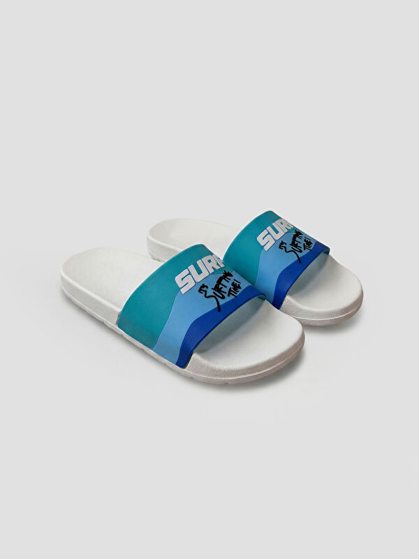 LCW STEPS Boys' Strapped Beach Sliders